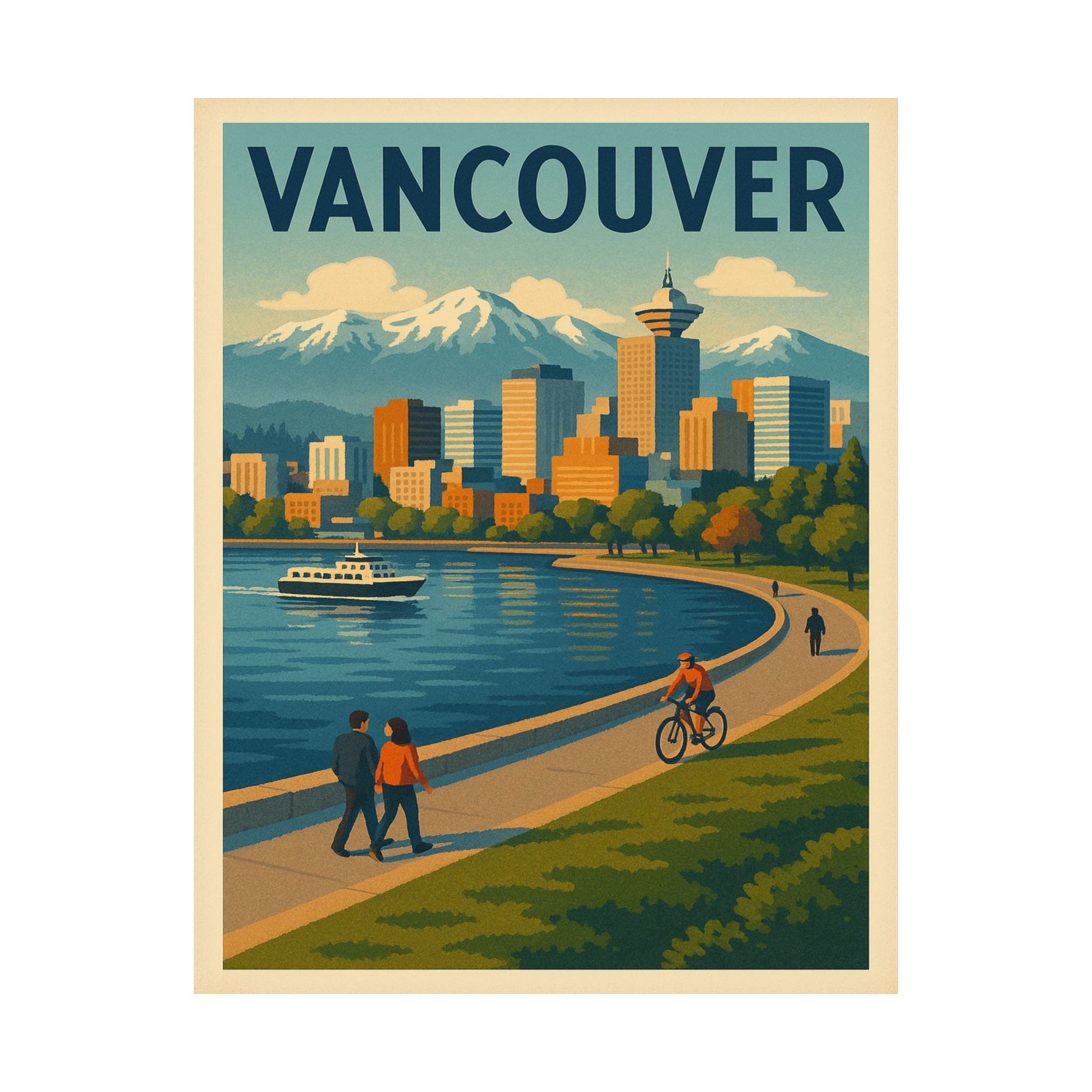 Cityscape Print - Vancouver