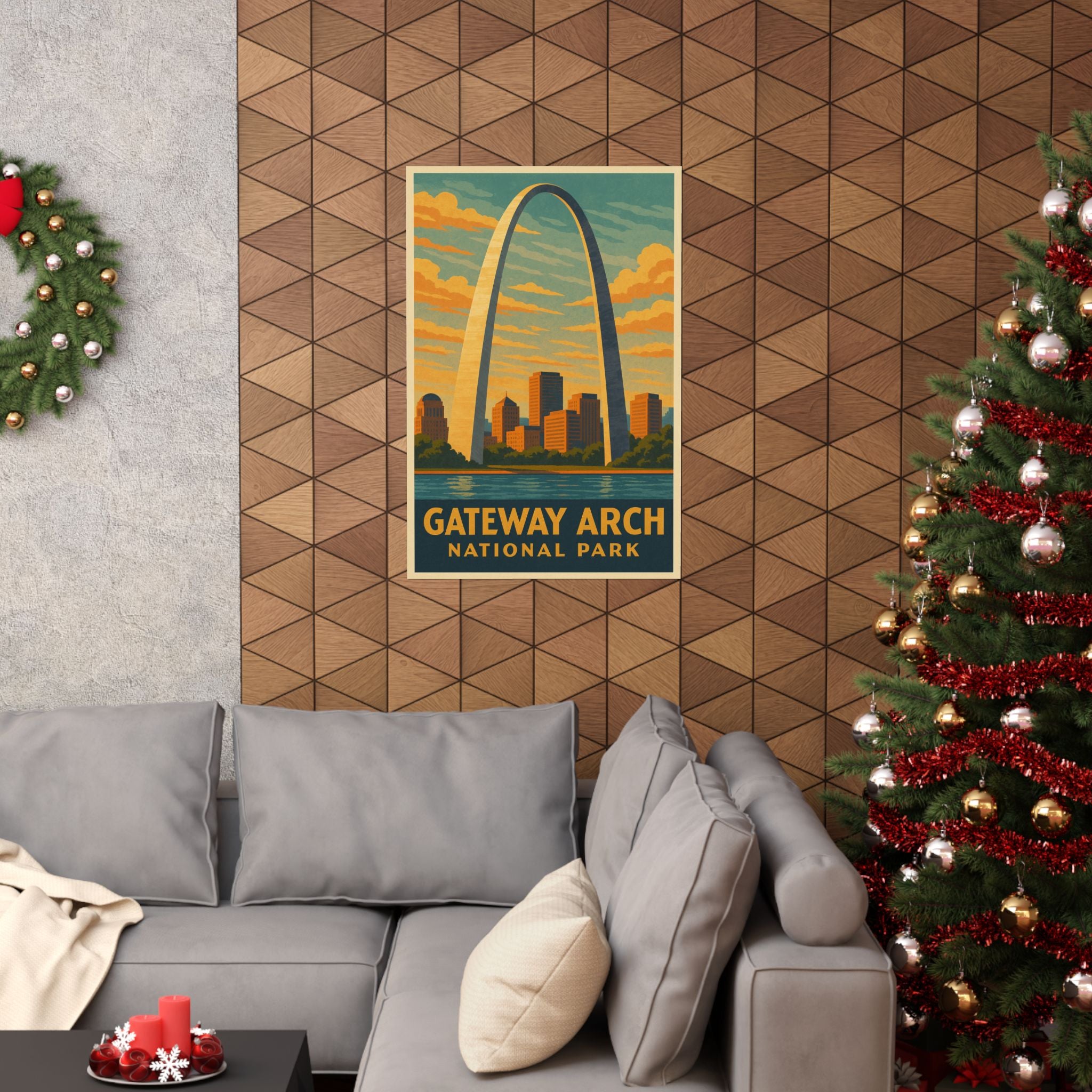 Vertical Print - Gateway Arch National Park