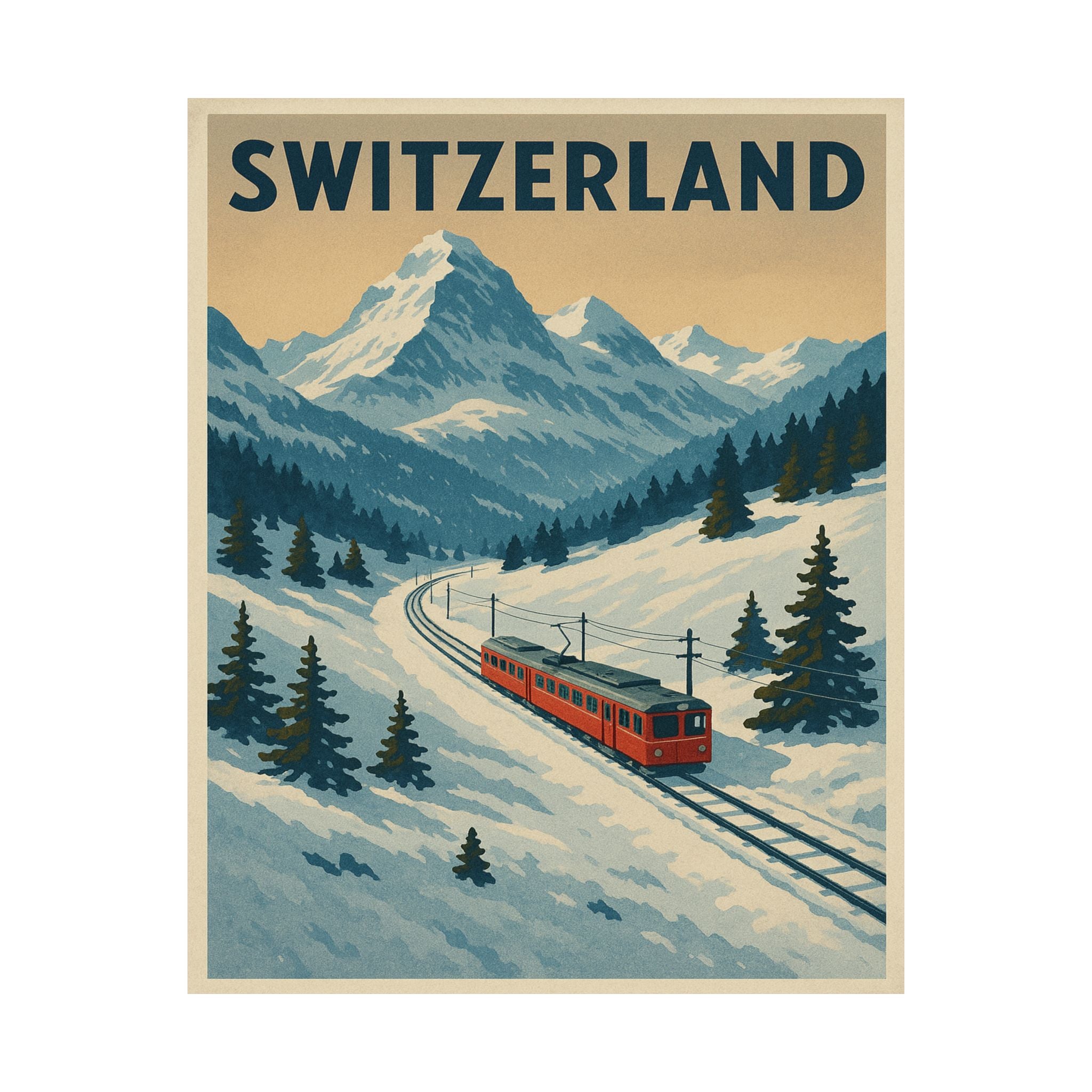 Cityscape Prints - Switzerland