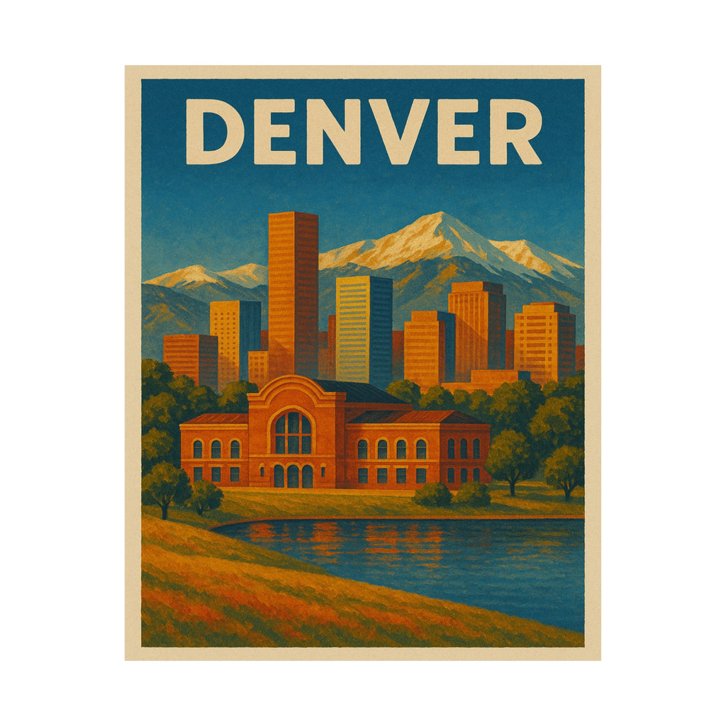 Cityscape Print - Denver