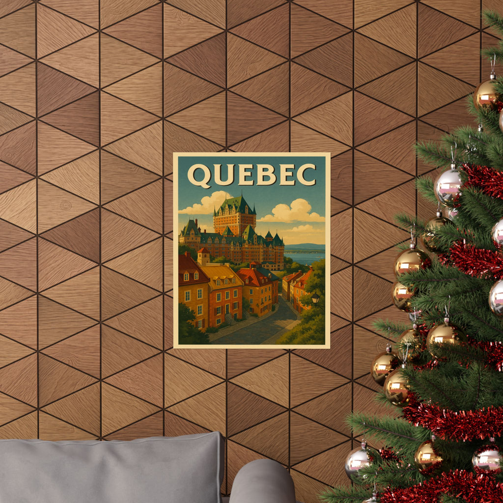 Cityscape Print - Quebec