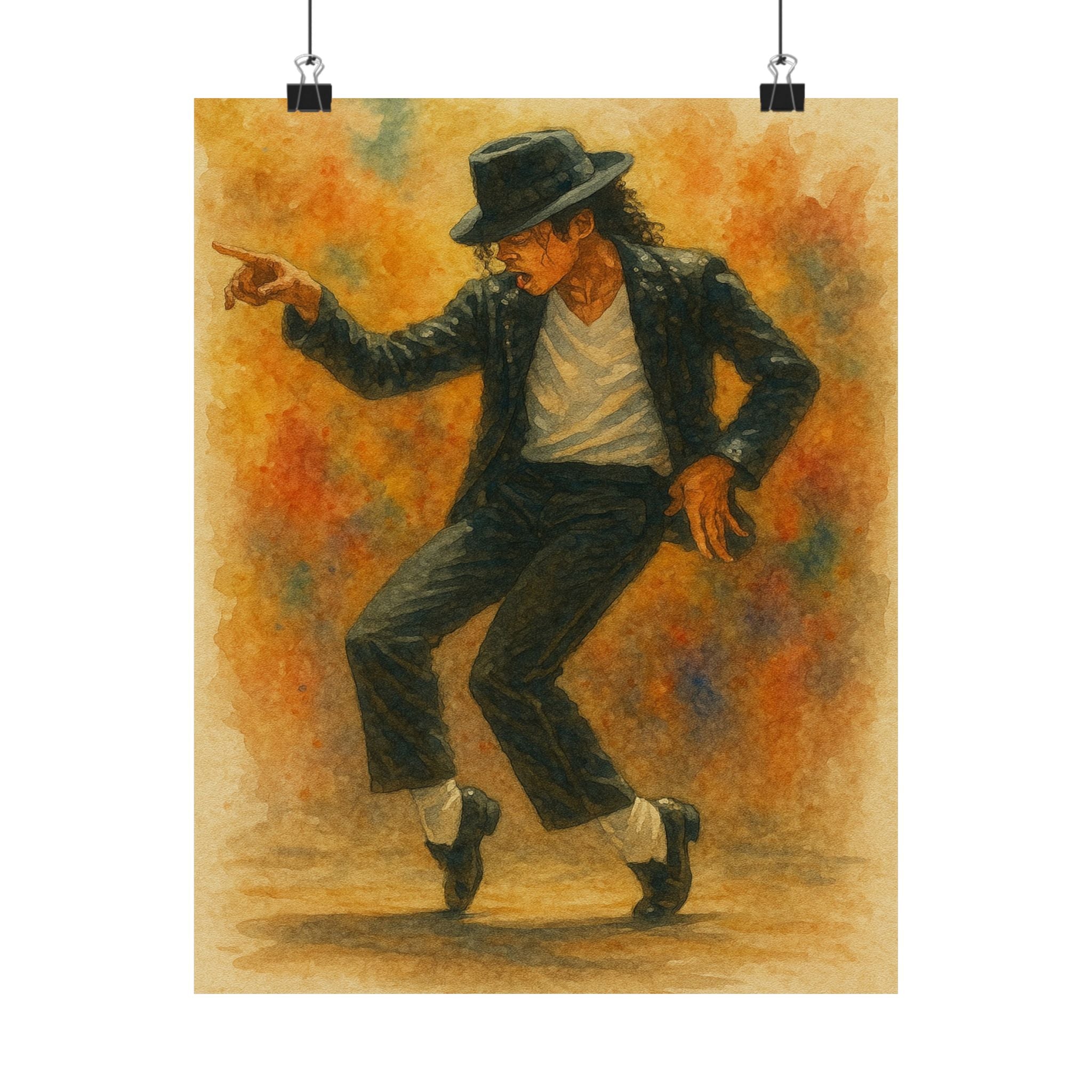 Famous Prints - Michael Jackson Dancing