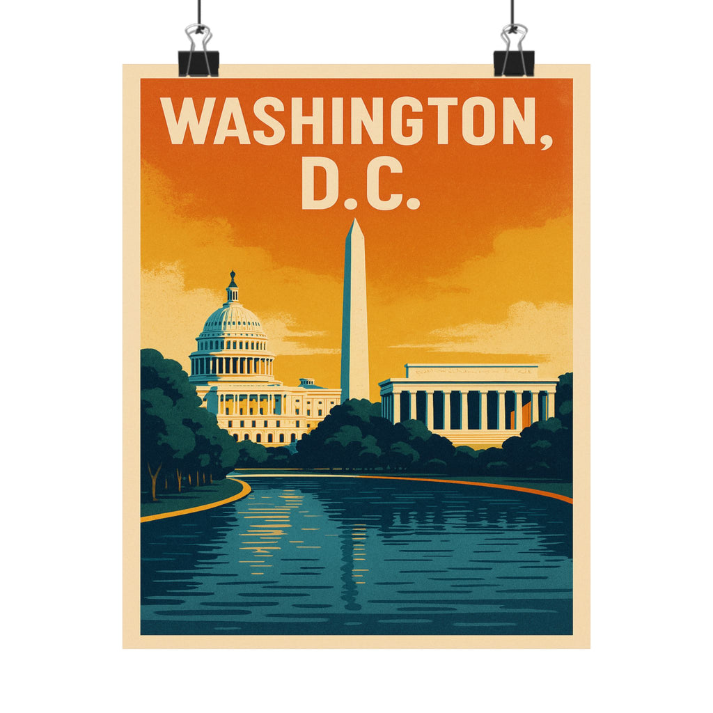 Cityscape Print - Washington DC