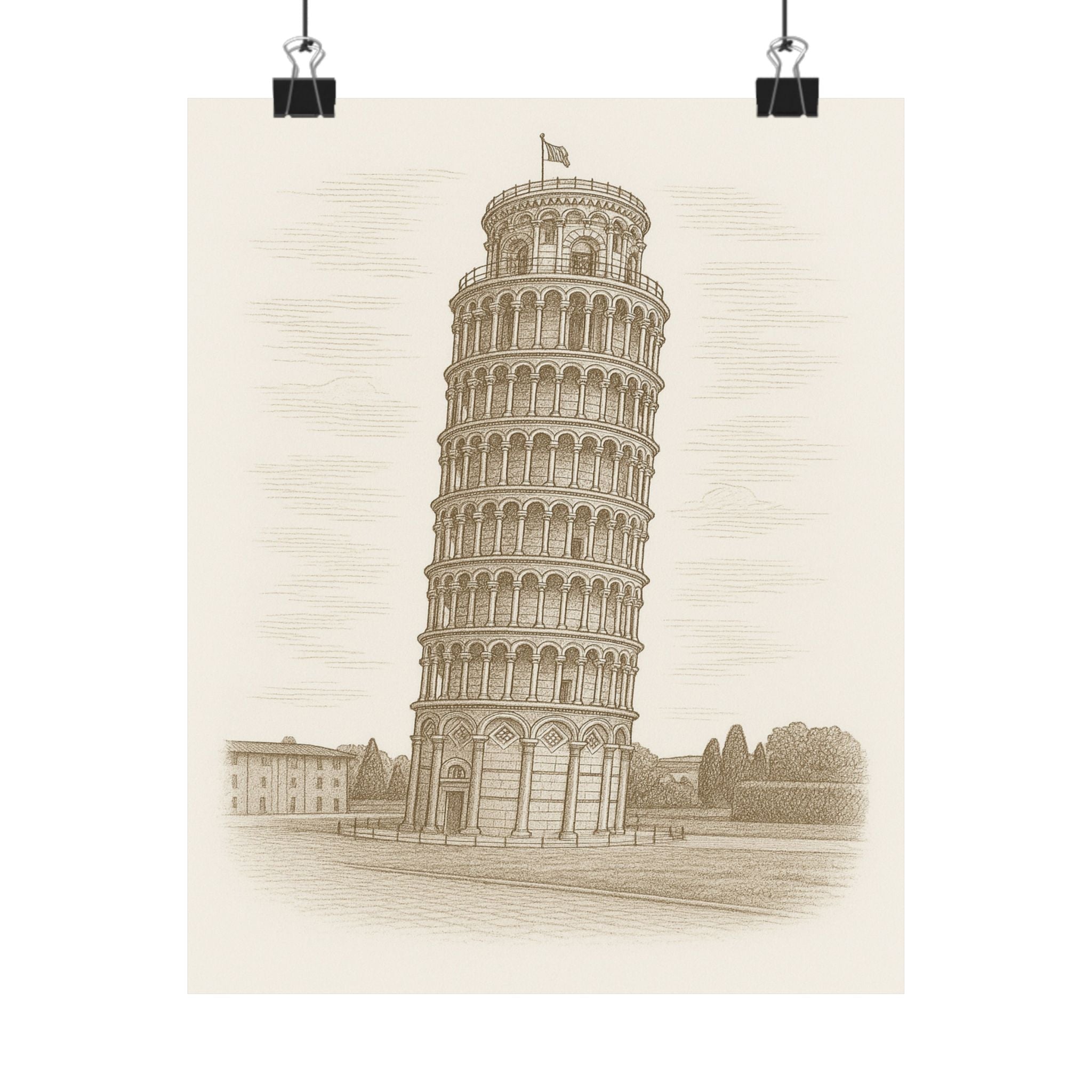 Cityscape Print - Pisa