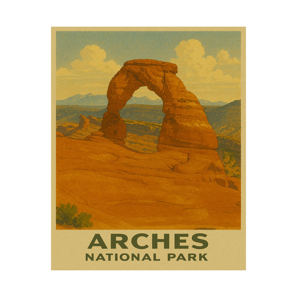 Vertical Print - Arches National Park