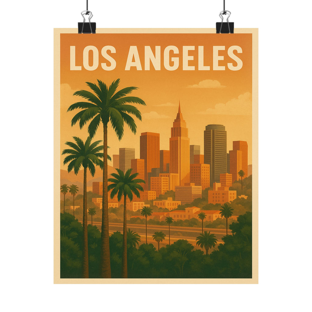 Cityscape Print - Los Angeles