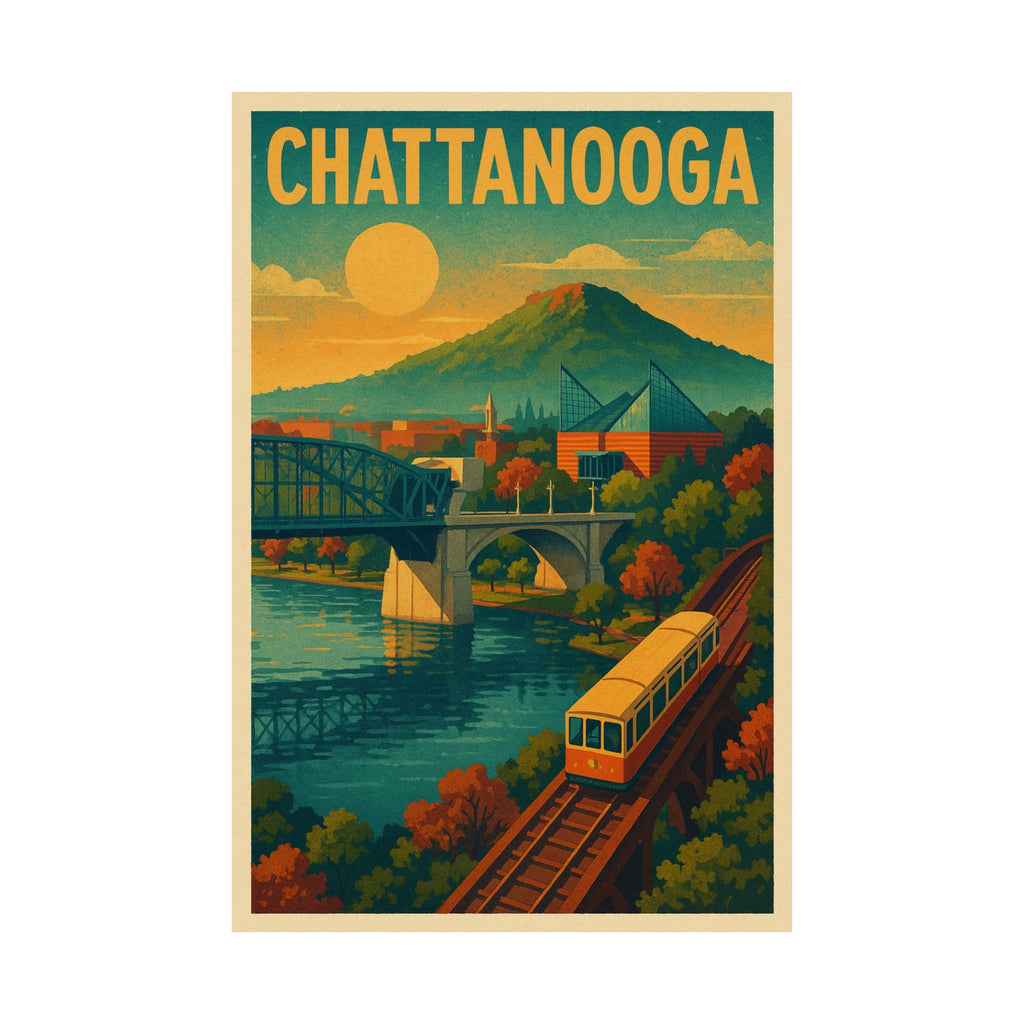 Cityscape Print - Chattanooga