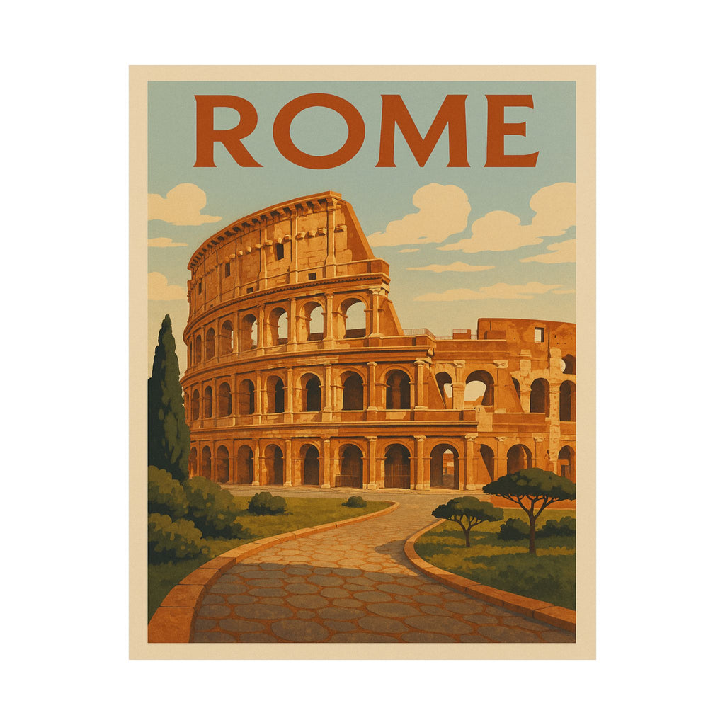 Cityscape Print - Rome