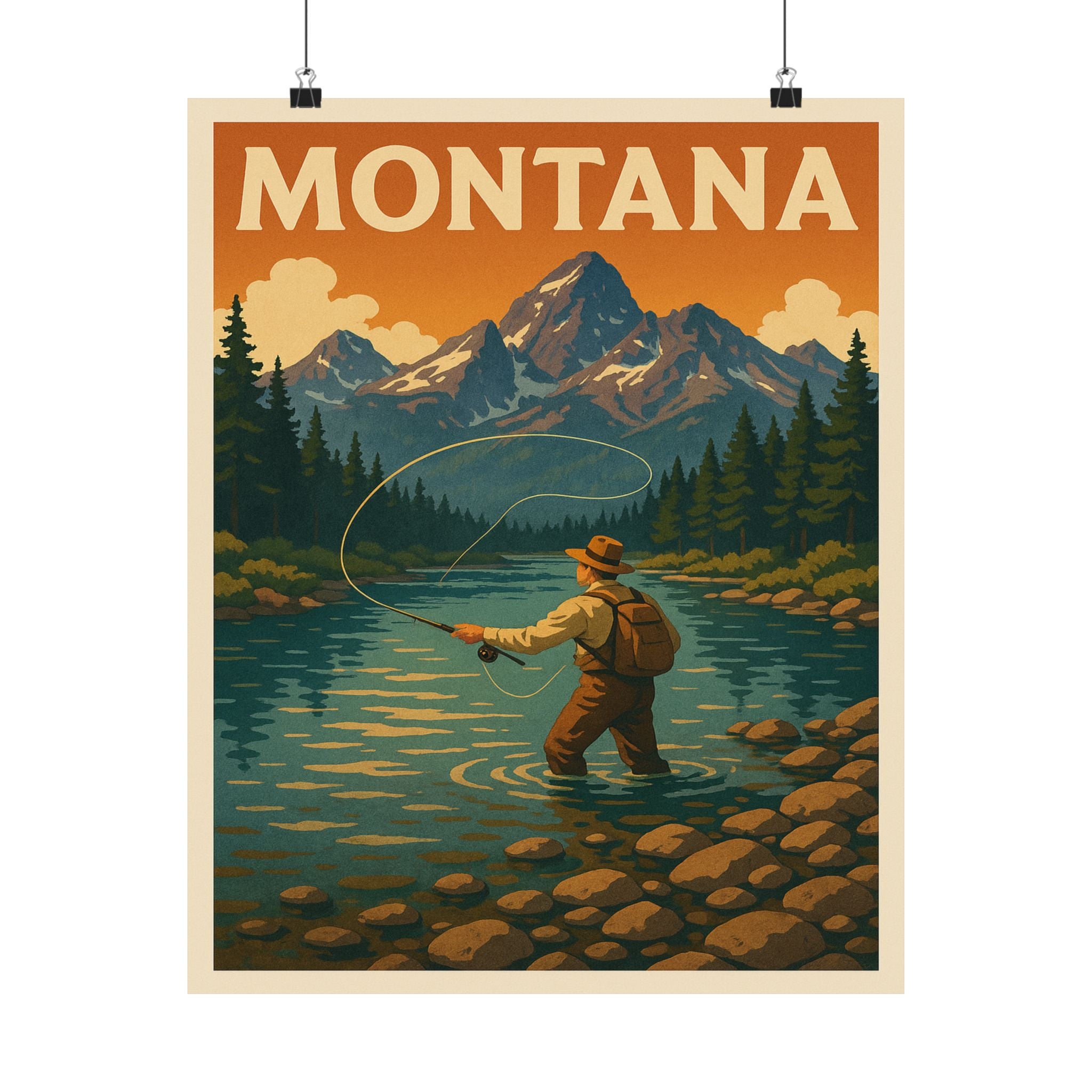 Cityscape Print - Montana
