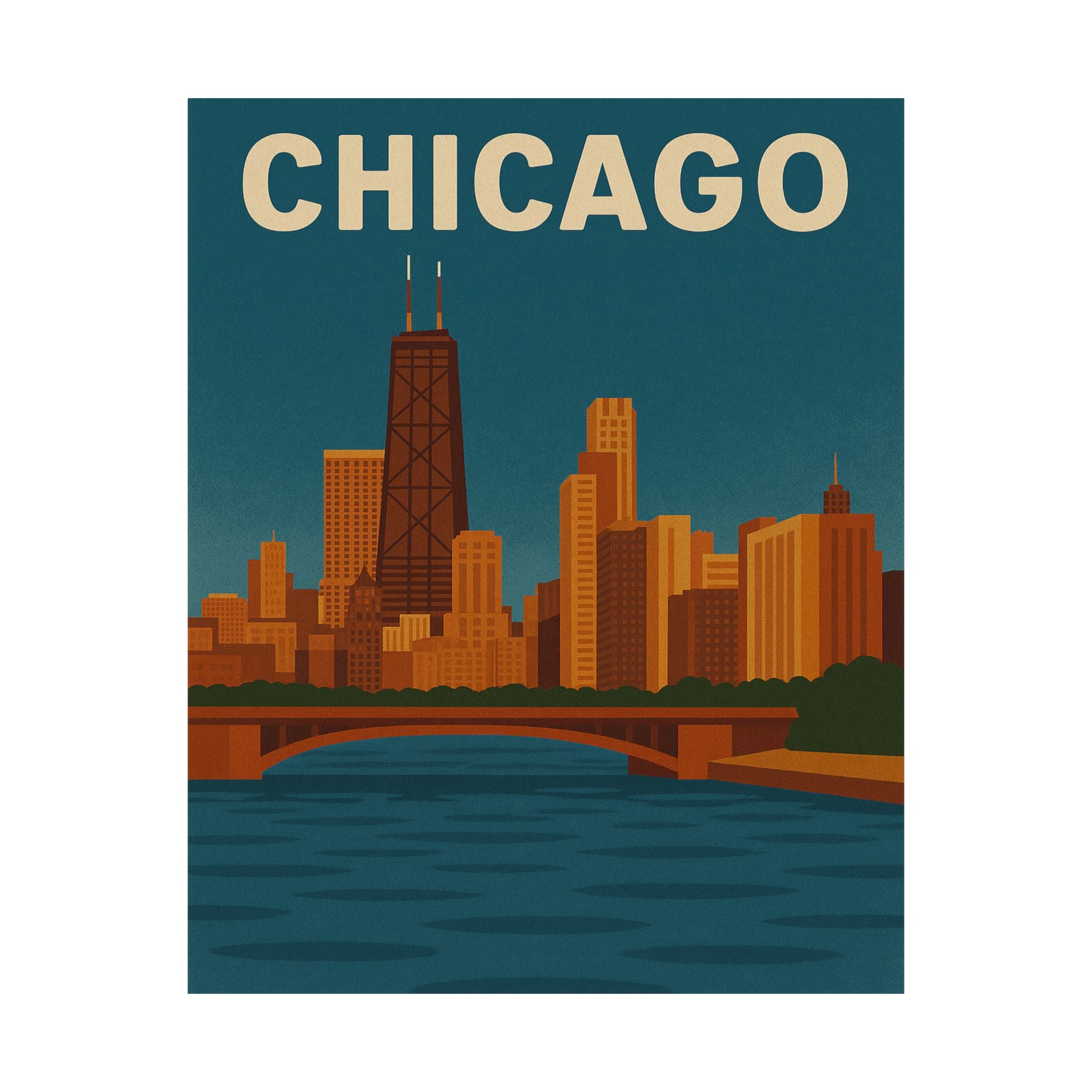 Cityscape Print - Chicago