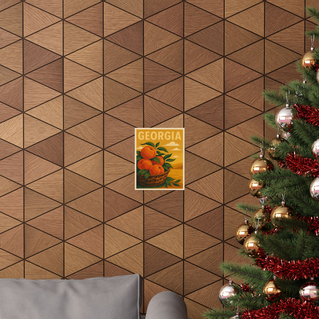 Cityscape Print - Georgia Peaches