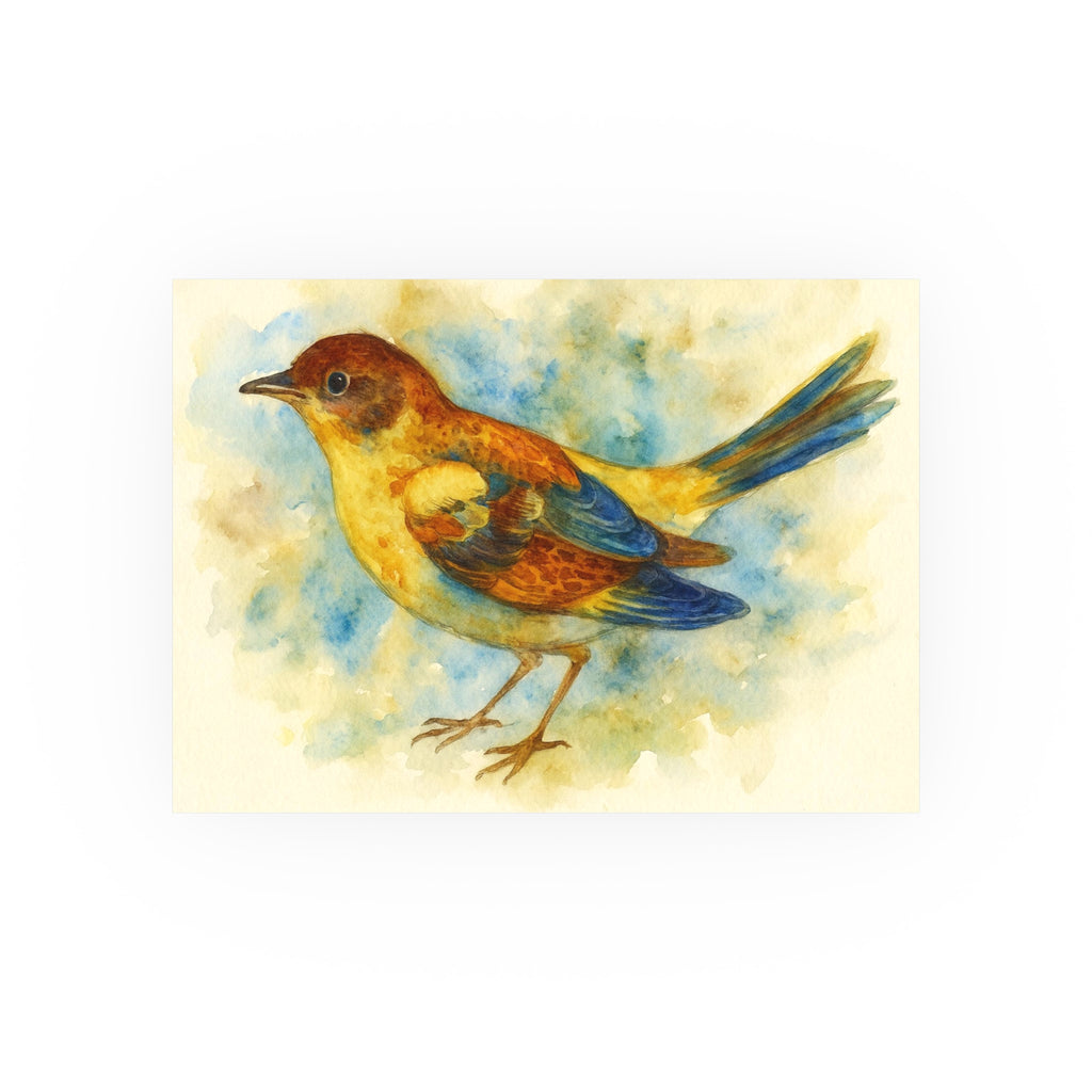 Wildlife Print - Watercolor Bird